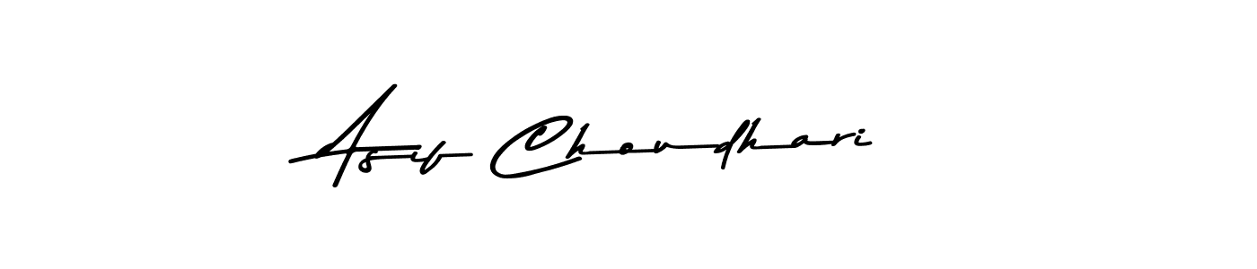 Design your own signature with our free online signature maker. With this signature software, you can create a handwritten (Asem Kandis PERSONAL USE) signature for name Asif Choudhari. Asif Choudhari signature style 9 images and pictures png