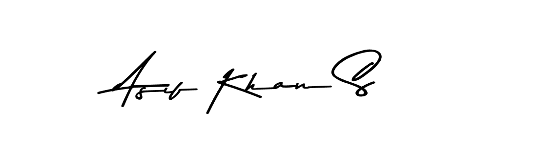 Design your own signature with our free online signature maker. With this signature software, you can create a handwritten (Asem Kandis PERSONAL USE) signature for name Asif Khan S. Asif Khan S signature style 9 images and pictures png