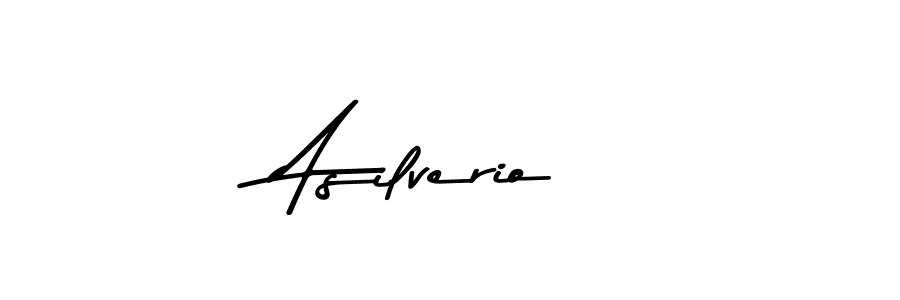 Use a signature maker to create a handwritten signature online. With this signature software, you can design (Asem Kandis PERSONAL USE) your own signature for name Asilverio. Asilverio signature style 9 images and pictures png