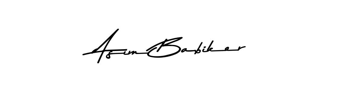 Make a beautiful signature design for name Asim Babiker. With this signature (Asem Kandis PERSONAL USE) style, you can create a handwritten signature for free. Asim Babiker signature style 9 images and pictures png