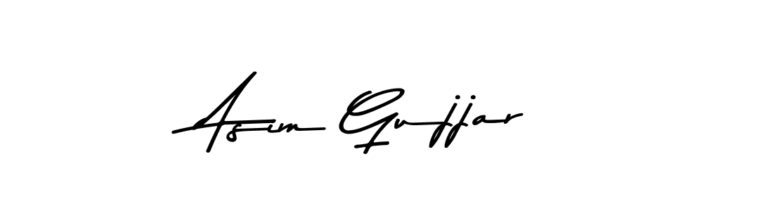 Use a signature maker to create a handwritten signature online. With this signature software, you can design (Asem Kandis PERSONAL USE) your own signature for name Asim Gujjar. Asim Gujjar signature style 9 images and pictures png