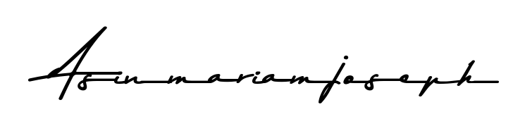 Designed for modern professionals: Asinmariamjoseph name signature crafted with Asem Kandis PERSONAL USE script. Ready for digital PDF workflows. Asinmariamjoseph signature style 9 images and pictures png