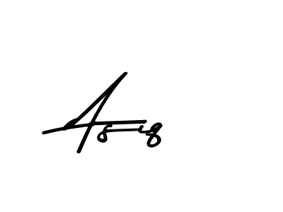 How to make Asiq name signature. Use Asem Kandis PERSONAL USE style for creating short signs online. This is the latest handwritten sign. Asiq signature style 9 images and pictures png