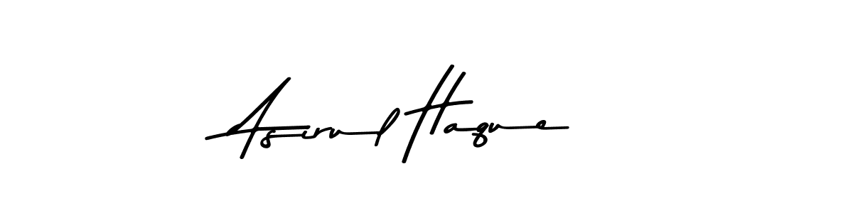 Make a beautiful signature design for name Asirul Haque. Use this online signature maker to create a handwritten signature for free. Asirul Haque signature style 9 images and pictures png