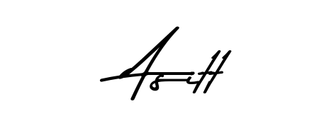 Try this chic Asitt handwritten sign style. Using Asem Kandis PERSONAL USE font elements, it gives your name a sleek, memorable identity. Asitt signature style 9 images and pictures png
