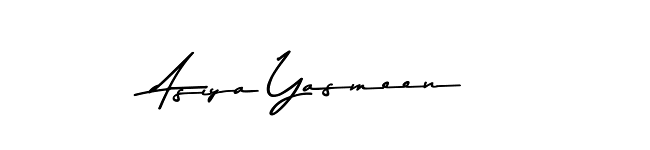 Make a beautiful signature design for name Asiya Yasmeen. With this signature (Asem Kandis PERSONAL USE) style, you can create a handwritten signature for free. Asiya Yasmeen signature style 9 images and pictures png