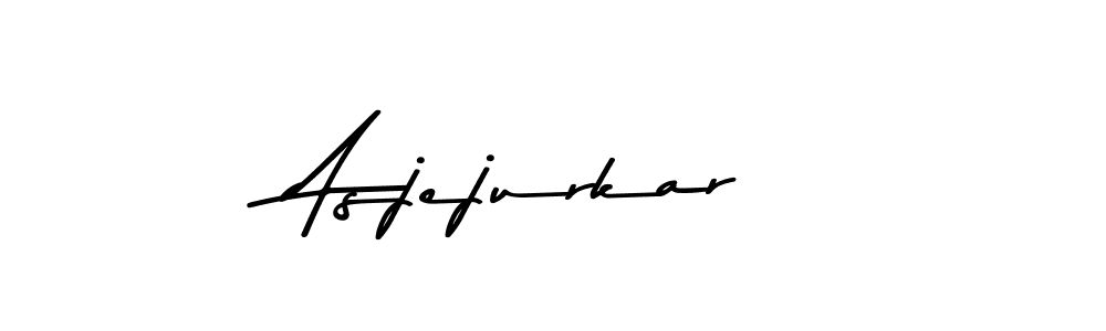 How to make Asjejurkar signature? Asem Kandis PERSONAL USE is a professional autograph style. Create handwritten signature for Asjejurkar name. Asjejurkar signature style 9 images and pictures png