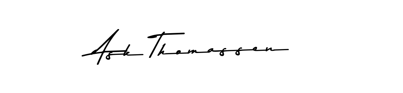 Make a short Ask Thomassen signature style. Manage your documents anywhere anytime using Asem Kandis PERSONAL USE. Create and add eSignatures, submit forms, share and send files easily. Ask Thomassen signature style 9 images and pictures png