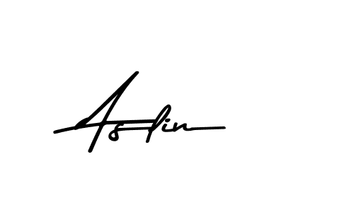Create a beautiful signature design for name Aslin. With this signature (Asem Kandis PERSONAL USE) fonts, you can make a handwritten signature for free. Aslin signature style 9 images and pictures png