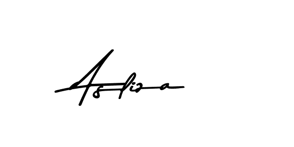 Create a beautiful signature design for name Asliza. With this signature (Asem Kandis PERSONAL USE) fonts, you can make a handwritten signature for free. Asliza signature style 9 images and pictures png