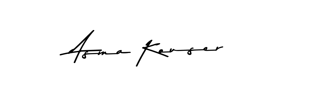 Similarly Asem Kandis PERSONAL USE is the best handwritten signature design. Signature creator online .You can use it as an online autograph creator for name Asma Kouser. Asma Kouser signature style 9 images and pictures png