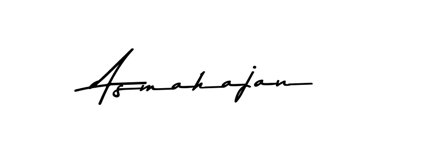 Similarly Asem Kandis PERSONAL USE is the best handwritten signature design. Signature creator online .You can use it as an online autograph creator for name Asmahajan. Asmahajan signature style 9 images and pictures png