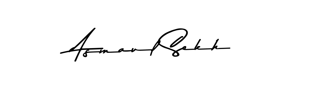 Asmaul Sekh stylish signature style. Best Handwritten Sign (Asem Kandis PERSONAL USE) for my name. Handwritten Signature Collection Ideas for my name Asmaul Sekh. Asmaul Sekh signature style 9 images and pictures png