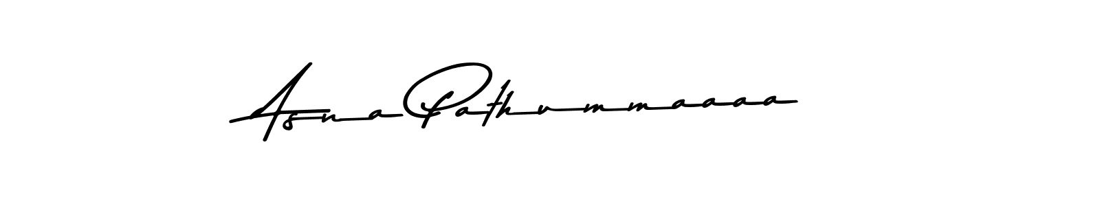 Once you've used our free online signature maker to create your best signature Asem Kandis PERSONAL USE style, it's time to enjoy all of the benefits that Asna Pathummaaaa name signing documents. Asna Pathummaaaa signature style 9 images and pictures png