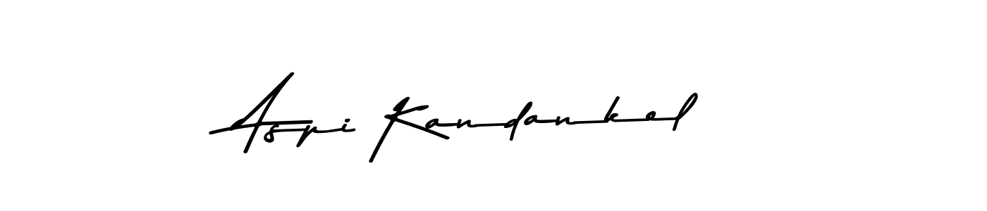 Make a beautiful signature design for name Aspi Kandankel. Use this online signature maker to create a handwritten signature for free. Aspi Kandankel signature style 9 images and pictures png