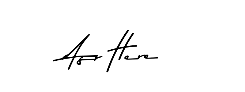 You can use this online signature creator to create a handwritten signature for the name Asr Here. This is the best online autograph maker. Asr Here signature style 9 images and pictures png