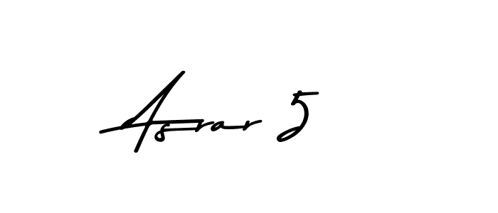 How to Draw Asrar 5 signature style? Asem Kandis PERSONAL USE is a latest design signature styles for name Asrar 5. Asrar 5 signature style 9 images and pictures png