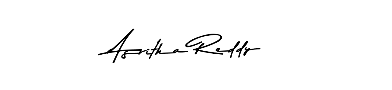 Asritha Reddy stylish signature style. Best Handwritten Sign (Asem Kandis PERSONAL USE) for my name. Handwritten Signature Collection Ideas for my name Asritha Reddy. Asritha Reddy signature style 9 images and pictures png