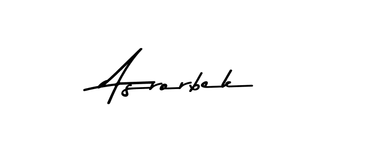 Asrorbek stylish signature style. Best Handwritten Sign (Asem Kandis PERSONAL USE) for my name. Handwritten Signature Collection Ideas for my name Asrorbek. Asrorbek signature style 9 images and pictures png