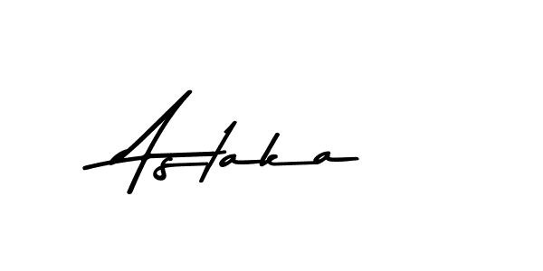 Similarly Asem Kandis PERSONAL USE is the best handwritten signature design. Signature creator online .You can use it as an online autograph creator for name Astaka. Astaka signature style 9 images and pictures png