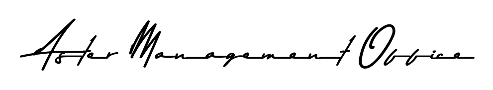 You should practise on your own different ways (Asem Kandis PERSONAL USE) to write your name (Aster Management Office) in signature. Don't let someone else do it for you. Aster Management Office signature style 9 images and pictures png