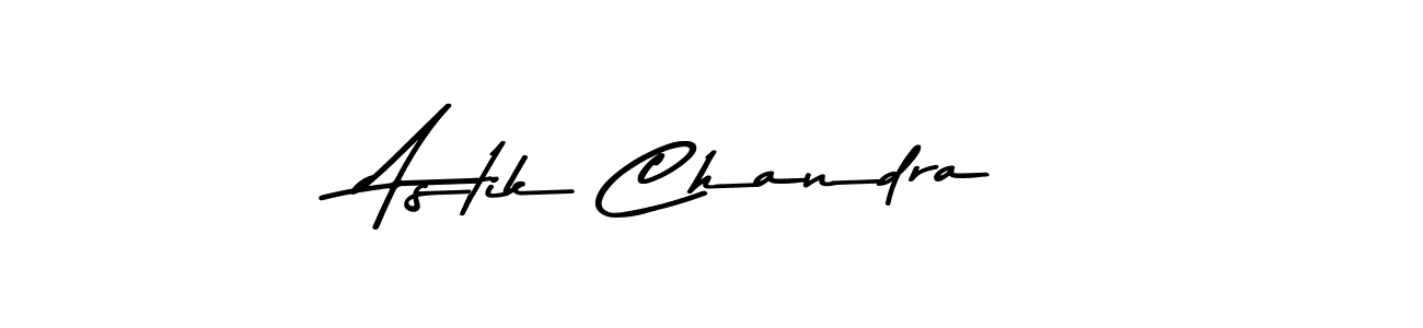 You can use this online signature creator to create a handwritten signature for the name Astik Chandra. This is the best online autograph maker. Astik Chandra signature style 9 images and pictures png