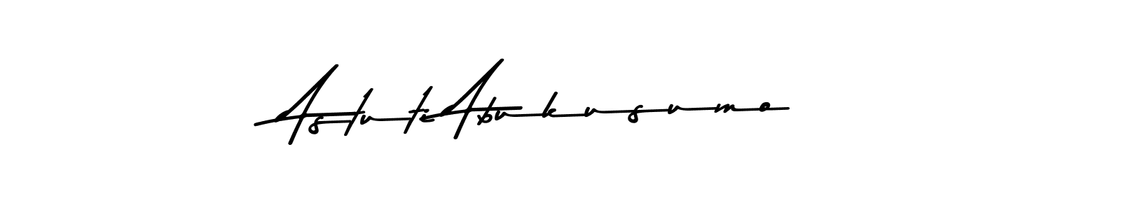 Also You can easily find your signature by using the search form. We will create Astuti Abukusumo name handwritten signature images for you free of cost using Asem Kandis PERSONAL USE sign style. Astuti Abukusumo signature style 9 images and pictures png