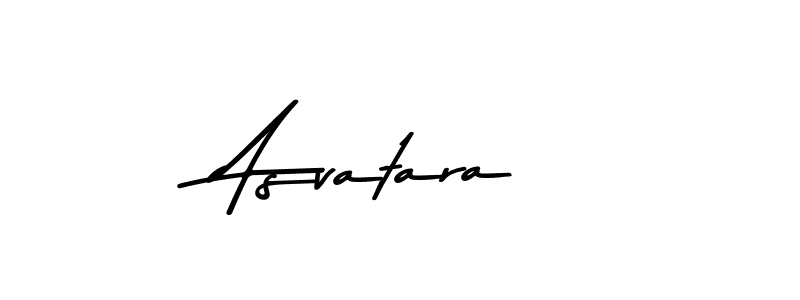 Design your own signature with our free online signature maker. With this signature software, you can create a handwritten (Asem Kandis PERSONAL USE) signature for name Asvatara. Asvatara signature style 9 images and pictures png