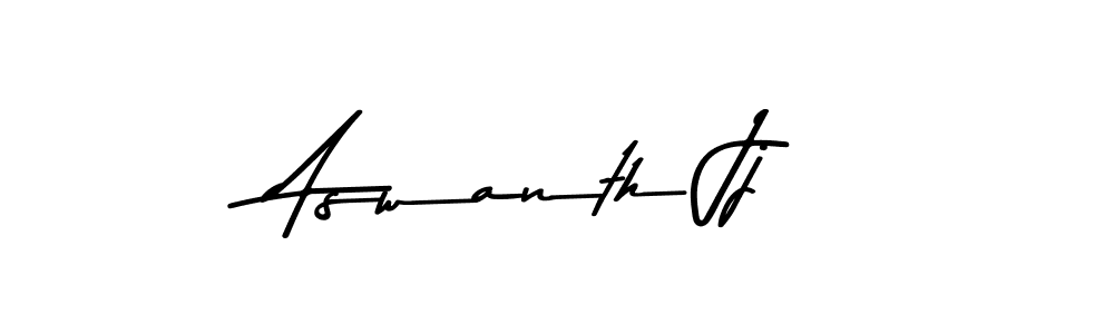 Create a beautiful signature design for name Aswanth Jj. With this signature (Asem Kandis PERSONAL USE) fonts, you can make a handwritten signature for free. Aswanth Jj signature style 9 images and pictures png