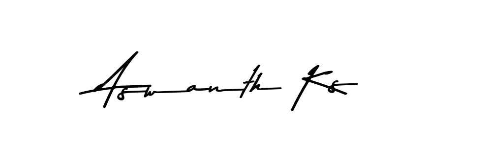 Also we have Aswanth Ks name is the best signature style. Create professional handwritten signature collection using Asem Kandis PERSONAL USE autograph style. Aswanth Ks signature style 9 images and pictures png