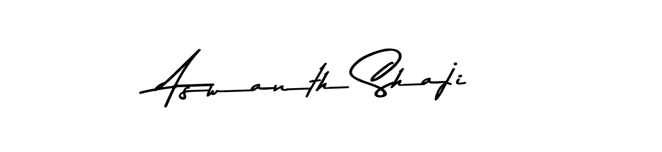 How to make Aswanth Shaji signature? Asem Kandis PERSONAL USE is a professional autograph style. Create handwritten signature for Aswanth Shaji name. Aswanth Shaji signature style 9 images and pictures png