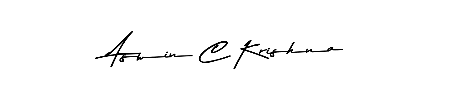 Asem Kandis PERSONAL USE is a professional signature style that is perfect for those who want to add a touch of class to their signature. It is also a great choice for those who want to make their signature more unique. Get Aswin C Krishna name to fancy signature for free. Aswin C Krishna signature style 9 images and pictures png