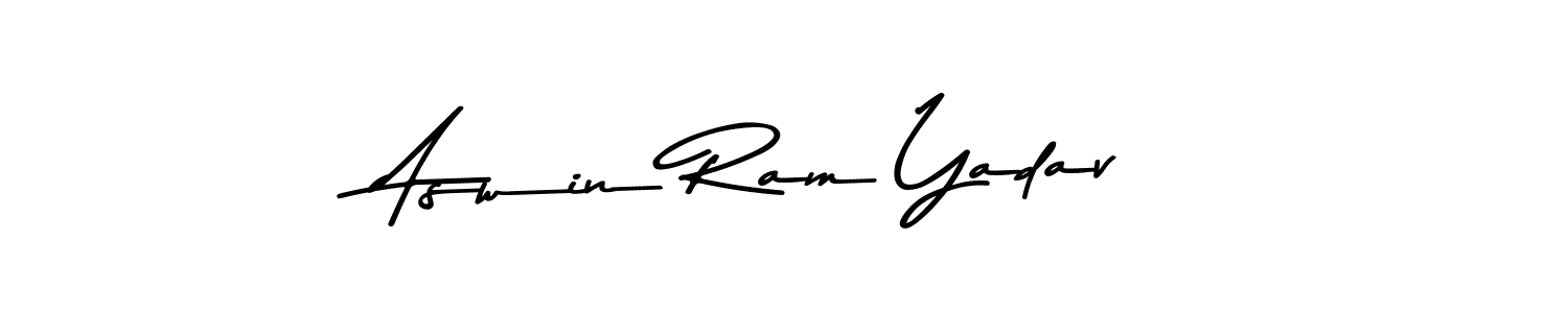 This is the best signature style for the Aswin Ram Yadav name. Also you like these signature font (Asem Kandis PERSONAL USE). Mix name signature. Aswin Ram Yadav signature style 9 images and pictures png