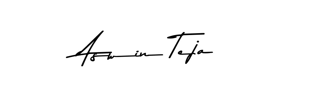 Use a signature maker to create a handwritten signature online. With this signature software, you can design (Asem Kandis PERSONAL USE) your own signature for name Aswin Teja. Aswin Teja signature style 9 images and pictures png
