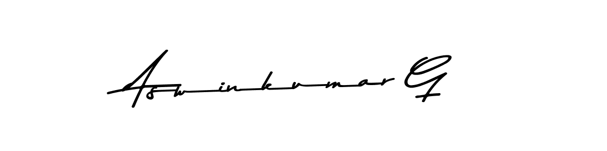 Here are the top 10 professional signature styles for the name Aswinkumar G. These are the best autograph styles you can use for your name. Aswinkumar G signature style 9 images and pictures png