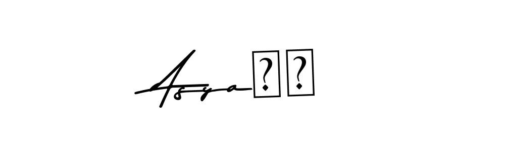You can use this online signature creator to create a handwritten signature for the name Asya❤️. This is the best online autograph maker. Asya❤️ signature style 9 images and pictures png