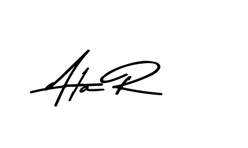 Similarly Asem Kandis PERSONAL USE is the best handwritten signature design. Signature creator online .You can use it as an online autograph creator for name Ata R. Ata R signature style 9 images and pictures png