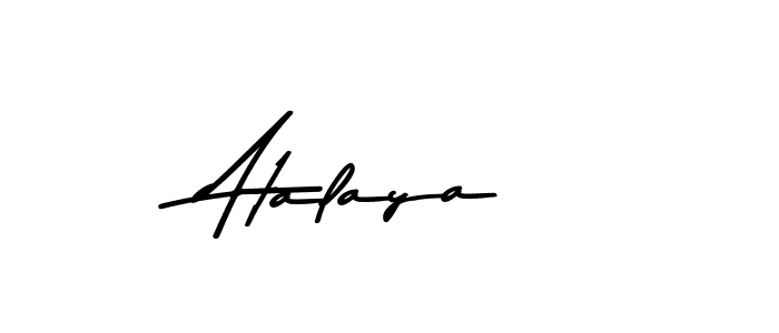 How to make Atalaya name signature. Use Asem Kandis PERSONAL USE style for creating short signs online. This is the latest handwritten sign. Atalaya signature style 9 images and pictures png