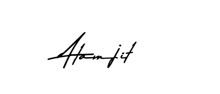 This is the best signature style for the Atamjit name. Also you like these signature font (Asem Kandis PERSONAL USE). Mix name signature. Atamjit signature style 9 images and pictures png