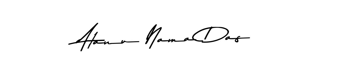 The best way (Asem Kandis PERSONAL USE) to make a short signature is to pick only two or three words in your name. The name Atanu Nama Das include a total of six letters. For converting this name. Atanu Nama Das signature style 9 images and pictures png