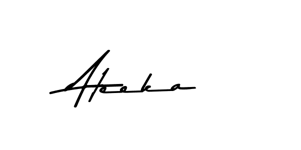 if you are searching for the best signature style for your name Ateeka. so please give up your signature search. here we have designed multiple signature styles  using Asem Kandis PERSONAL USE. Ateeka signature style 9 images and pictures png