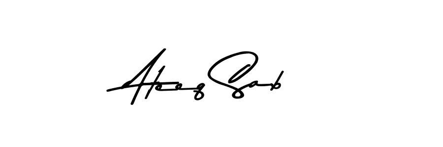 Make a beautiful signature design for name Ateeq Sab. With this signature (Asem Kandis PERSONAL USE) style, you can create a handwritten signature for free. Ateeq Sab signature style 9 images and pictures png