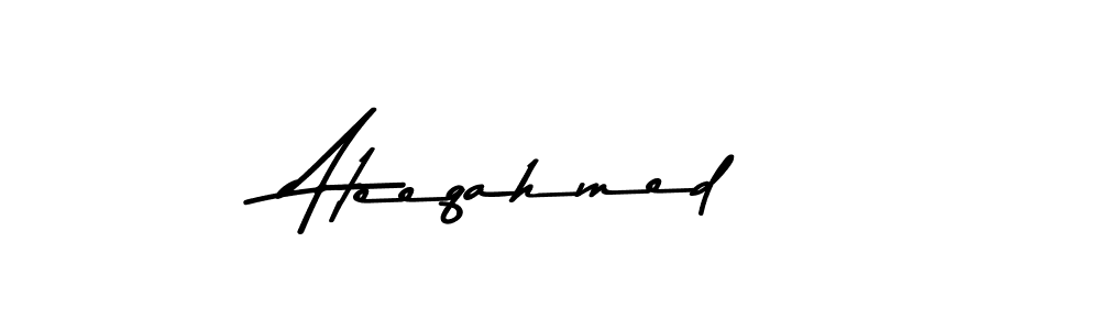 How to make Ateeqahmed signature? Asem Kandis PERSONAL USE is a professional autograph style. Create handwritten signature for Ateeqahmed name. Ateeqahmed signature style 9 images and pictures png