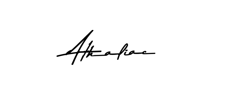 Once you've used our free online signature maker to create your best signature Asem Kandis PERSONAL USE style, it's time to enjoy all of the benefits that Athaliac name signing documents. Athaliac signature style 9 images and pictures png