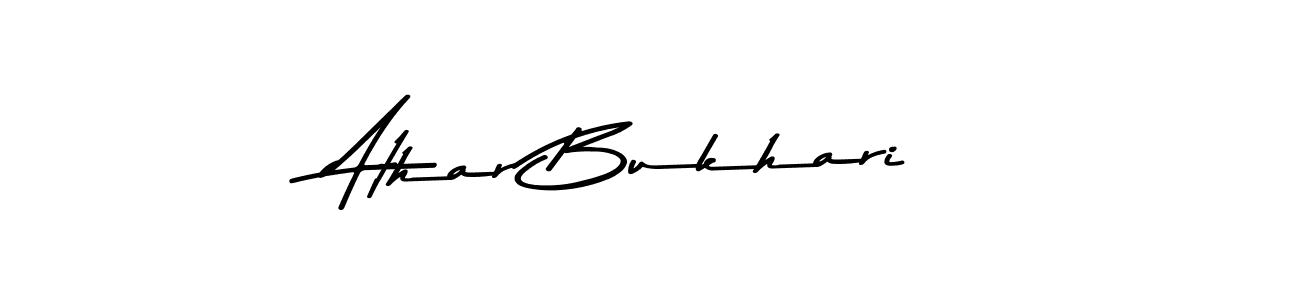 Also we have Athar Bukhari name is the best signature style. Create professional handwritten signature collection using Asem Kandis PERSONAL USE autograph style. Athar Bukhari signature style 9 images and pictures png