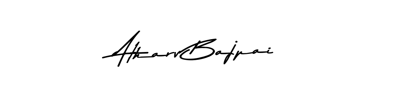 Make a beautiful signature design for name Atharv Bajpai. Use this online signature maker to create a handwritten signature for free. Atharv Bajpai signature style 9 images and pictures png