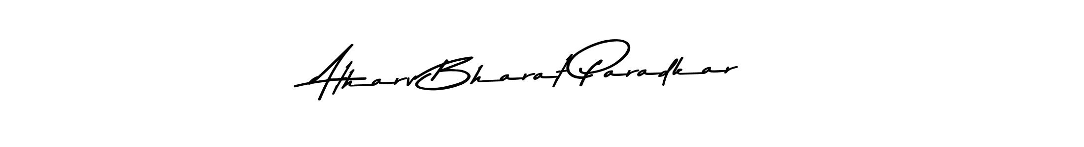 Use a signature maker to create a handwritten signature online. With this signature software, you can design (Asem Kandis PERSONAL USE) your own signature for name Atharv Bharat Paradkar. Atharv Bharat Paradkar signature style 9 images and pictures png