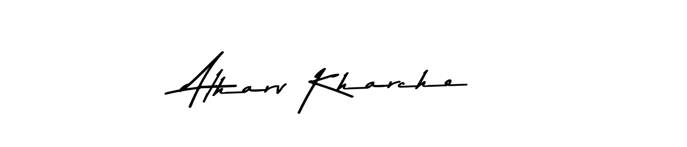 Once you've used our free online signature maker to create your best signature Asem Kandis PERSONAL USE style, it's time to enjoy all of the benefits that Atharv Kharche name signing documents. Atharv Kharche signature style 9 images and pictures png