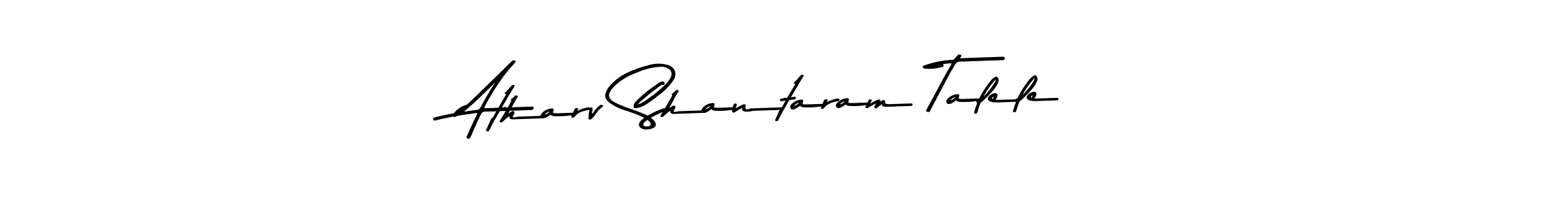 Similarly Asem Kandis PERSONAL USE is the best handwritten signature design. Signature creator online .You can use it as an online autograph creator for name Atharv Shantaram Talele. Atharv Shantaram Talele signature style 9 images and pictures png