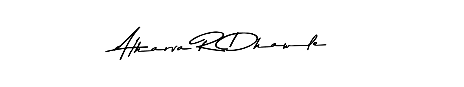 Atharva R Dhawle stylish signature style. Best Handwritten Sign (Asem Kandis PERSONAL USE) for my name. Handwritten Signature Collection Ideas for my name Atharva R Dhawle. Atharva R Dhawle signature style 9 images and pictures png